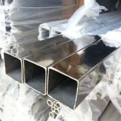 Bouwmateriaal Rectangular Capillary Square Tube Gepolijst roestvrij staal 40 x 10 met 2500 mm buitendiameter