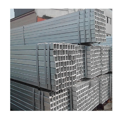 Niet-geoliede vierkante buizen van gegalvaniseerd staal van 16 gauge 2x2 4x4 2,5x2,5 voor ondersteunende structuren