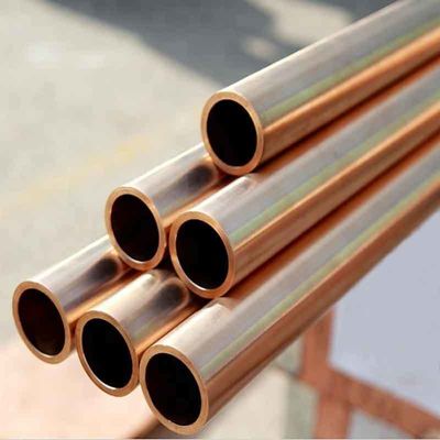 Airconditioning koper ronde buizenbuis 8 met snijverwerkingsservice en 3 mm 360 mm buitendiameter