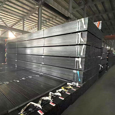 Niet-geoliede gegalvaniseerde coating van roestvrij staal Dunwand Vierkante buis 10 x 20 20x30 mm Rechthoekige holle buisvormige stalen buis