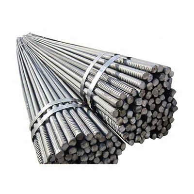 Op maat gemaakte 6MM 8MM 10MM 12MM vervormde staaf Mild Steel Rebar Iron Rod met HRB 400/500 Steel Grade