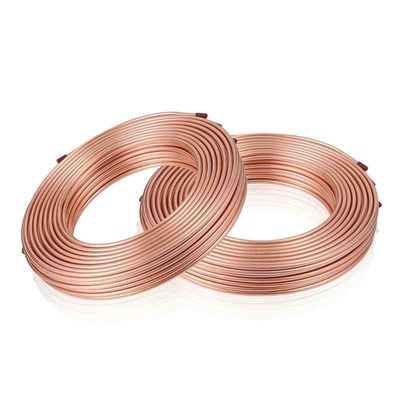 Gepolijste 1 inch koperen buis voor airconditioning of koelkast 99% zuiver 15mm 20mm 25mm