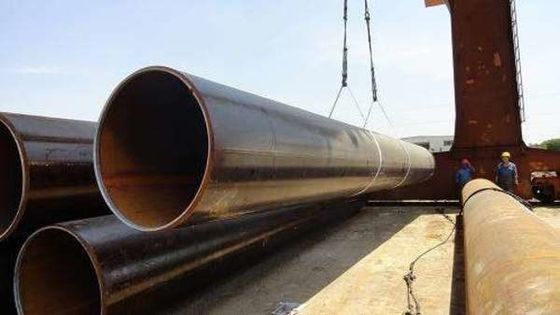 CE-gecertificeerde spiraalvormige stalen buis met grote diameter ASTM A252 SSAW