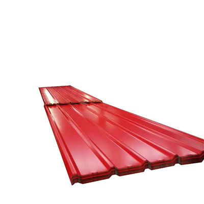 Gepersonaliseerde kleur Ral kleur 1 mm 2 mm 4 x 8 voet gegalvaniseerde metalen gegolfde stalen dakplaten voor metalen bouwmaterialen