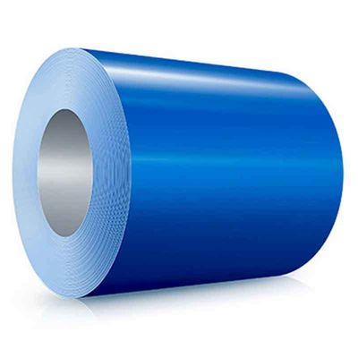 5012 Gekleurd staal in blauwgeelwitte PPGI-spoelen gecertificeerd door BIS en API met ASTM-normen