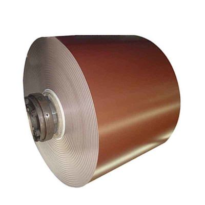 PPGI Kleuren spoelen Zhongyu 0.4x1000mm DX51D DC51 SGCC Z275 GI/PPGI Staal spoel van voor gekleurd gecoate oppervlak
