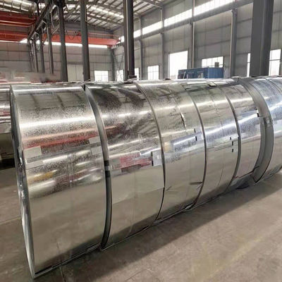 Dx51d Dx52d Dx53d gegalvaniseerde stalen spoel voor laagkoolstofstaalstrook, gebaseerd op warmgewalste techniek en geolied of niet-geolied