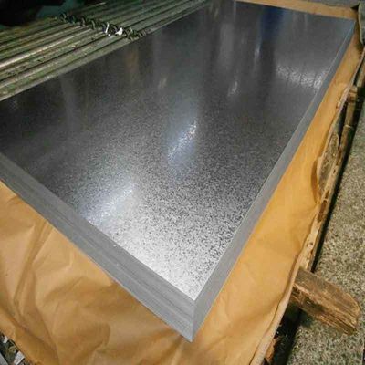 Hoge corrosiebescherming en hoge taaiheid Minimale spangle warm gedompelde gegalvaniseerde stalen plaat Dikte 0,2-50 mm