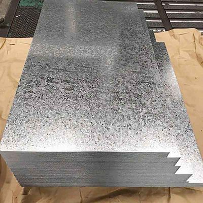 Hoge corrosiebescherming en hoge taaiheid Minimale spangle warm gedompelde gegalvaniseerde stalen plaat Dikte 0,2-50 mm