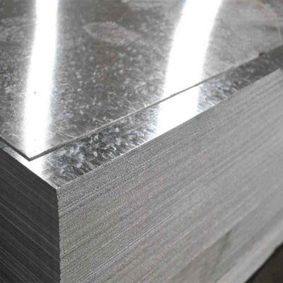 Hoge corrosiebescherming en hoge taaiheid Minimale spangle warm gedompelde gegalvaniseerde stalen plaat Dikte 0,2-50 mm
