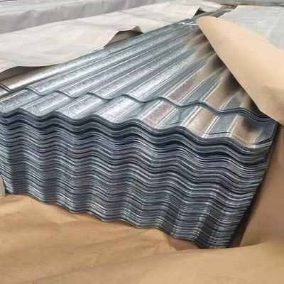 DX52D Z140 Z100 20 Gauge gegalvaniseerd PPGI Kleur golfdraad dakplaat Wit plaat Staal dakplaat met ASTM standaard