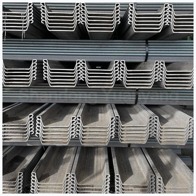 ASTM-standaard warmgewalst koudgewalst Larssen interlocking 9M 12M 15M 18M Z staalplaat stapelen voor uw klant vereisten