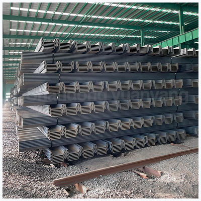 ASTM-standaard warmgewalst koudgewalst Larssen interlocking 9M 12M 15M 18M Z staalplaat stapelen voor uw klant vereisten