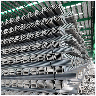 Z-type warmgewalste gegalvaniseerde A660 koolstofstaalplaatpielenconnector voor St37/St42/St37-2/St35.4/St52.4/St35 materialen