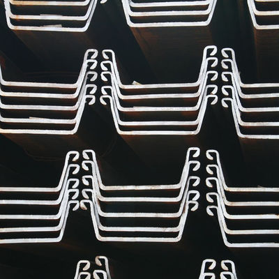 Snijdienst Warmgewalst U Z-type S355gp 400*100*10,5mm Sy295 Sy390 Staalstapelplaat voor stabiele fundering