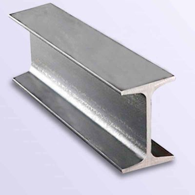 6-16 mm Webdikte 50-400 mm gegalvaniseerd staal H-balk voor structurele ondersteuning