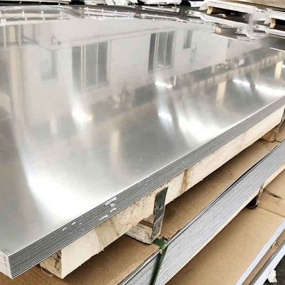 Gepersonaliseerde lengte BA oppervlakte afwerking ASTM 400 serie roestvrij staal plaat 0,7 mm koudgewalst met spiegel afwerking