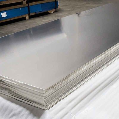Gepersonaliseerde lengte BA oppervlakte afwerking ASTM 400 serie roestvrij staal plaat 0,7 mm koudgewalst met spiegel afwerking