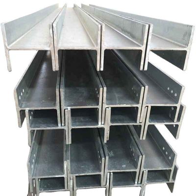 12 meter Ss400b Warmgewalst Structurele Staal H-balk/L-balk met precieze snijwerk JIS-standaardfacturering volgens theoretisch gewicht