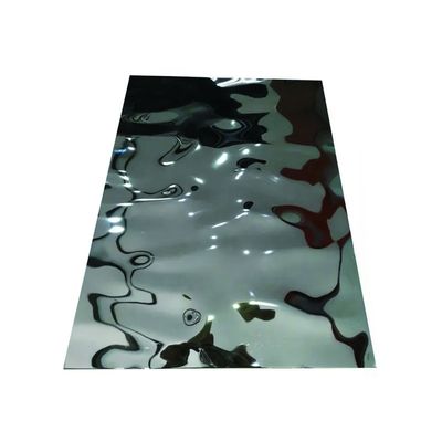 304 420 SUS316 Gehammerd roestvrij staal gegolfde platen Warmgewalst koudgewalst Techniek nr.3 Oppervlakte Afwerking Productsoort