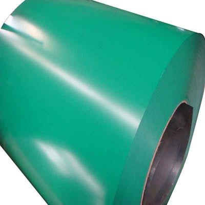 Dikte 0,21-2 mm Zhongyu voorgeverfde Ppgi Z100 koudgewalste stalen spoel / gegalvaniseerde stalen spoel / kleur coated stalen spoel voor bouwmateriaal