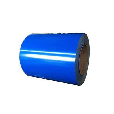 Dikte 0,21-2 mm Zhongyu voorgeverfde Ppgi Z100 koudgewalste stalen spoel / gegalvaniseerde stalen spoel / kleur coated stalen spoel voor bouwmateriaal