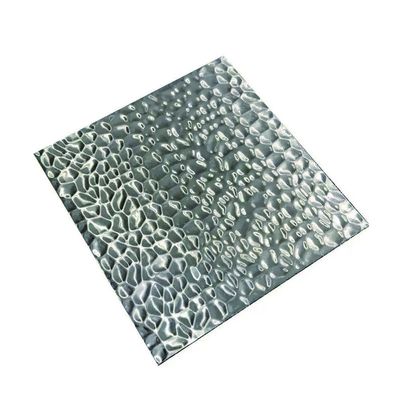 ASTM-standaard warmgewalste 1 mm-5 mm gegolfde roestvrijstalen plaat in watergolfpatroon kleurrijke roestvrijstalen platen
