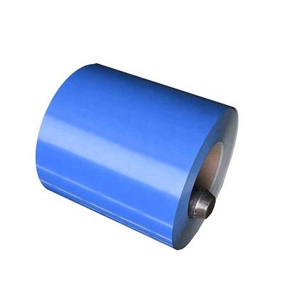 ASTM JIS 201 202 304L 316L 914L 2507 Blauw staal IJzer en staal Ral 5016 Kleurbedekte voorgeverfde PPGI Galvalume staal spoelen