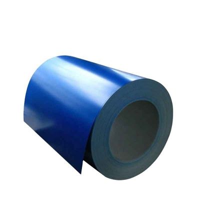 ASTM JIS 201 202 304L 316L 914L 2507 Blauw staal IJzer en staal Ral 5016 Kleurbedekte voorgeverfde PPGI Galvalume staal spoelen