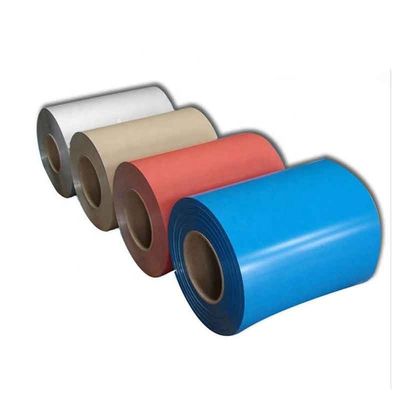 ASTM JIS 201 202 304L 316L 914L 2507 Blauw staal IJzer en staal Ral 5016 Kleurbedekte voorgeverfde PPGI Galvalume staal spoelen