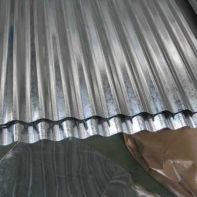 sterkte Staalplaat Zink gegalvaniseerd DX51D DX52D 20 maat golfmatig metaaldakplaat voor Custom golfmatig dakplaat