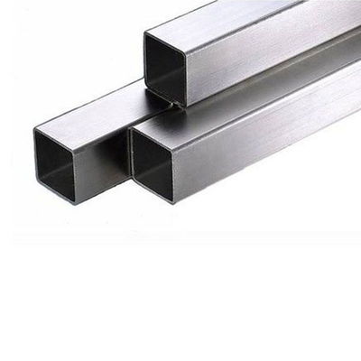 Vierkante vorm ASTM Standard roestvrij staal 600 rechthoekige buis 1,5 in 30*30 Rails Vierkante groef slot Kleine buis