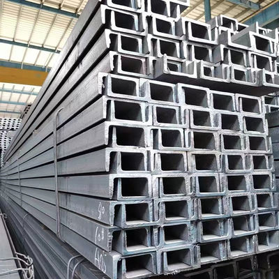 Verkoop van Q235B Q355B kanaalstaal voor ultraprecise constructies met een dikte van 4,5-14,5 mm