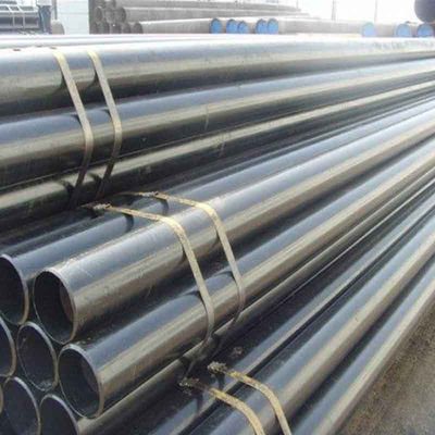 Invoeren op basis van het werkelijke gewicht Niet-toxisch S355j 8 inch Warmgewalste naadloze steiger Hydraulische buis Zwart geschilderde stalen buis