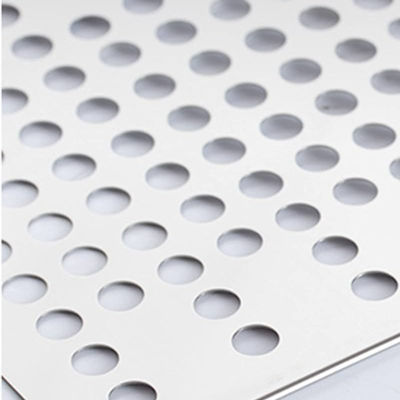 304L 316L 410 roestvrij staal geperforeerd geperforeerd metaalplaat voor decoratie ASTM Standard oppervlakte afwerking nr.3 Zhongyu