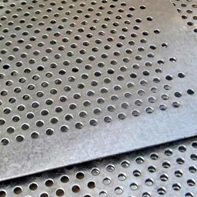 304L 316L 410 roestvrij staal geperforeerd geperforeerd metaalplaat voor decoratie ASTM Standard oppervlakte afwerking nr.3 Zhongyu