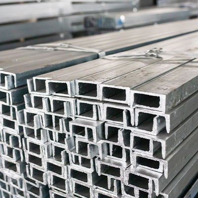 Lange 1-12m U60 Dunne 14a 16a Carbon U Type C Type Metal Channel Steel Bar voor bouwbehoeften
