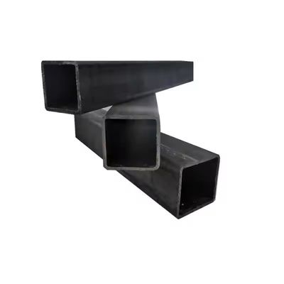 Warmgewalste AISI 1020 Automotive Grade S355JR vierkant buis met Carbon Black Iron Geverfd oppervlak 20x20 mm naadloos staal