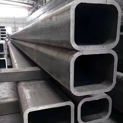 Warmgewalste AISI 1020 Automotive Grade S355JR vierkant buis met Carbon Black Iron Geverfd oppervlak 20x20 mm naadloos staal