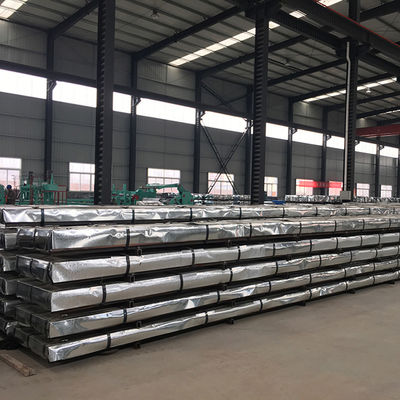 PPGI Aluminium golfmatig stalen dakplaat Zink kleur metalen dakplaten 6m gegalvaniseerd lage prijs