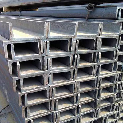 U-vormige koolstofstaalkanaalbalk met een hoog S235JR-gehalte S355JR bij koudgewalste warmgewalste techniek