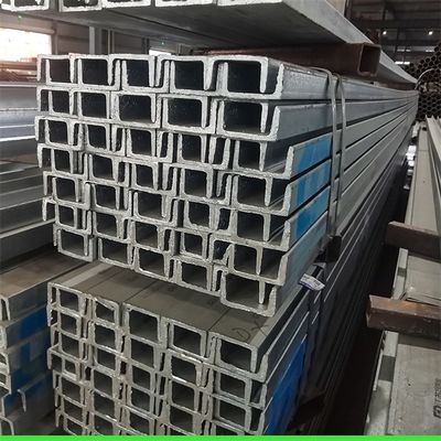 Bouwconstructies legering koudgewalst koolstof U-kanaal staalbalk 10ft met toepassing
