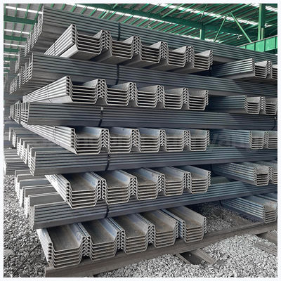 Concurrerende U- en Z-type staalplaten voor 12m Cofferdam-bouwmaterialen