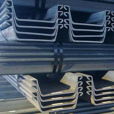 Concurrerende U- en Z-type staalplaten voor 12m Cofferdam-bouwmaterialen