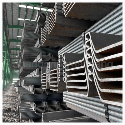 Concurrerende U- en Z-type staalplaten voor 12m Cofferdam-bouwmaterialen