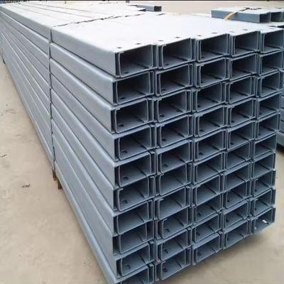 Bouw U-kanaal zwaar PFC-staal Direct verkoop 100x50x20 met hoge duurzaamheid