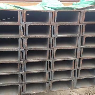 U-kanaalbalk voor bouwbouw Lange 1-12 m Dikte 4,5-14,5 mm Structurele staal Verkoop