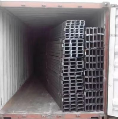 U-kanaalbalk voor bouwbouw Lange 1-12 m Dikte 4,5-14,5 mm Structurele staal Verkoop