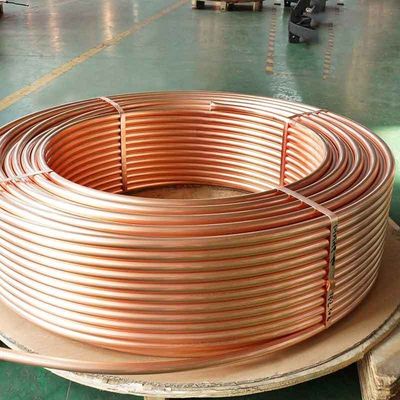 Niet-gelegeerd koperen buis voor naadloze koeloplossingen in verschillende industrieën Wanddikte 0,1 mm 50 mm