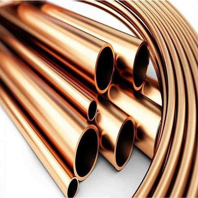 99.90% Cu ASTM B75 Koper Nickel Sch XS naadloze hydraulische geleiding staalpijp 3/8&quot; 1/2&quot; naadloze vloeistofpijp Koperbuis